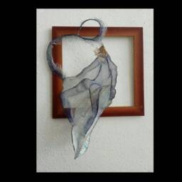 Nautical Wall Decor Personalized Surfing Boyfriend Gift Climbing Girl Figurine Wire Sculpture Energetic Sculpture Sport Navy - thumbnail 2