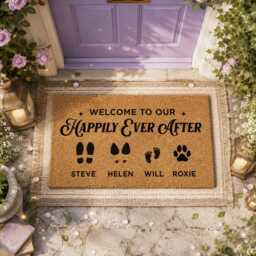 Personalised Doormat Outdoor - Custom Coir Welcome Mat Home Decor Gift Idea - thumbnail 4