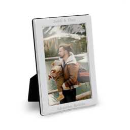 Personalised Classic Silver Plated Picture Frame - thumbnail 4