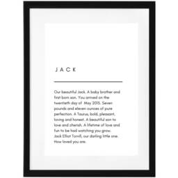 Personalized New Baby Poem Print Christening Gift - thumbnail 2