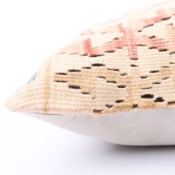 Handwoven Turkish Kilim Pillow Cover Bohemian Home Decor - 16x24 - thumbnail 4