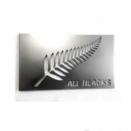 All Blacks Metal Wall Art New Zealand Rugby Decor - thumbnail 1