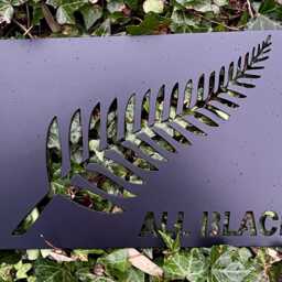 All Blacks Metal Wall Art New Zealand Rugby Decor - thumbnail 2