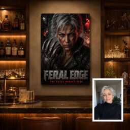 Personalised Feral Metal Talon Brawler Canvas From Photo, Custom Text Gritty Action Wall Art Gift For Gamer Rooms UK Decor Statement - thumbnail 3