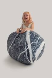 The Soft Rock Stone Pillow. Model Sochi. Home Decoration, Pebble, Living, Throw Pillows, Kamushi, Footrest Foostool, Soft Stone, Pouf Stone