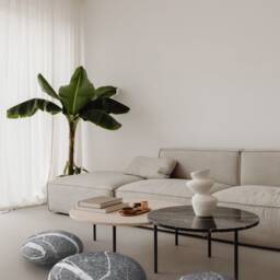 The Soft Rock Stone Pillow. Model Sochi. Home Decoration, Pebble, Living, Throw Pillows, Kamushi, Footrest Foostool, Soft Stone, Pouf Stone - thumbnail 3