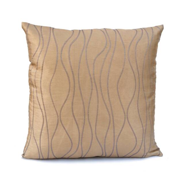 Light Beige - Tan Pillow, Throw Pillow Cover, Decorative Cushion Pillowcase, Accent Pillow, Polyester Brown Pattern - image 1