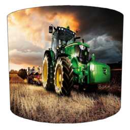Tractor Farming Machinery Drum Lampshades For Ceiling Light Shades Pendants Or Bedside, Table Lamp Bases - thumbnail 2