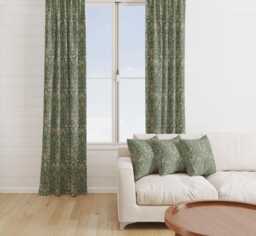 Custom Made William Morris Snakeshead Forest Blackout/Lining Curtains Pinch /Triple/Double Pleat - thumbnail 1