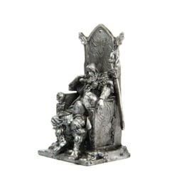 Tin 54mm Jarl On The Throne. 800 Yr. A.d - thumbnail 2
