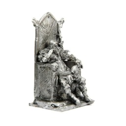 Tin 54mm Jarl On The Throne. 800 Yr. A.d - thumbnail 3
