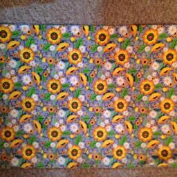 Yellow & White Daisy Fleece Pillow Case - thumbnail 4