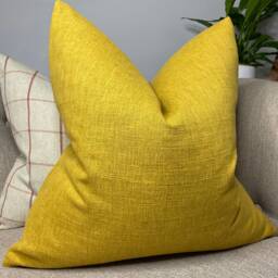 John Lewis & Partners Fabric Cotton Blend Cushion Cover, Sofa Pillow Cover, Orche Decorative Throw Pillow, Double Sided - thumbnail 4