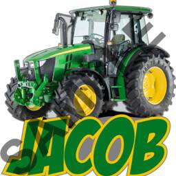Tractor Farm Personalised Wall Sticker Boy's Bedroom Decor Decal Mural Graphic Customised - thumbnail 2