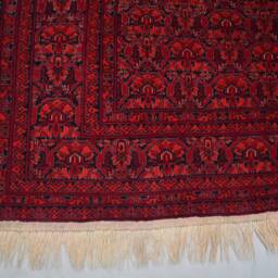 Handmade Red Oriental Rug 10x12 Ft - Large Wool Area For Living Room - thumbnail 2