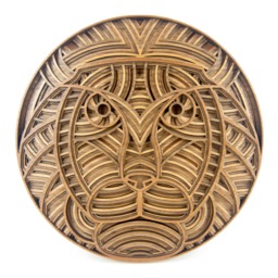 "Layered 3D Wood Art - ""Lambert The Lion" - thumbnail 1