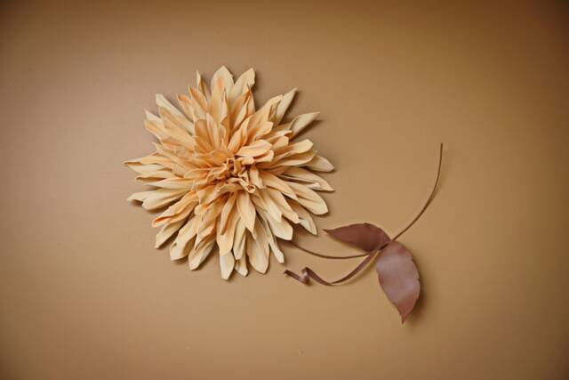 Artificial Large Flower Wall Decoration, Dahlia - image 1