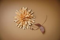 Artificial Large Flower Wall Decoration, Dahlia - thumbnail 1