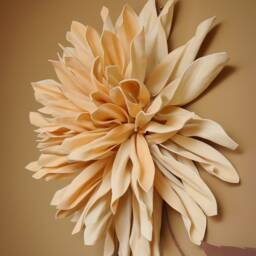 Artificial Large Flower Wall Decoration, Dahlia - thumbnail 3