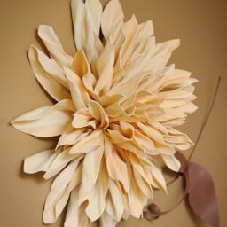 Artificial Large Flower Wall Decoration, Dahlia - thumbnail 2