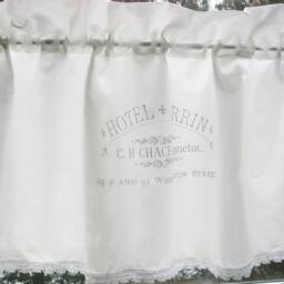 Curtain, Window Curtain, Country House Shabby Chic Hotel Perrin, Bistro Kitchen, Living Room, Kitchen Curtain - thumbnail 4