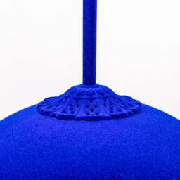 Blue Velvet Pendant Light Chandelier For Living Room, Pendant Restaurant Hanging Lamp - thumbnail 2