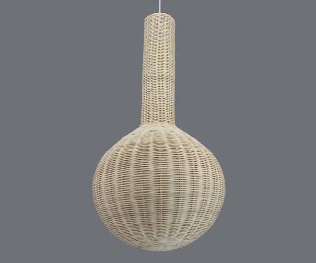 Lollipop Rattan Pendant Light - Creative Decor Lighting - image 1