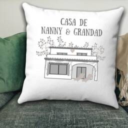 Caravan Cushion, Personalised Grandparent Gifts, Personalised Caravan Accessories, Lodge Sign, Cabin Gift For Parents, Christmas - thumbnail 3