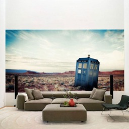 Doctor Who Tardis Large Wall Mural For Kids Removable Self Adhesivel Sci-Fi Decal Wall Decor Livingroom Peel & Stick - thumbnail 3