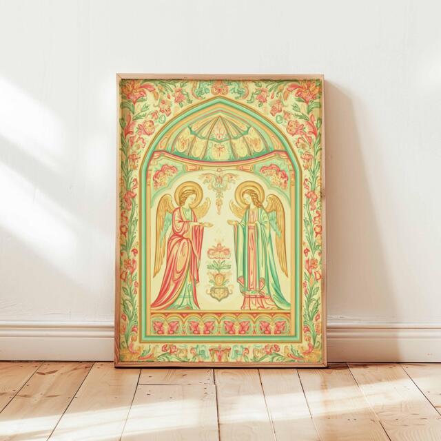Christian Poster, Religious Bible Print, Faith Wall Art, Home Decor, Scripture Gift Print - image 1