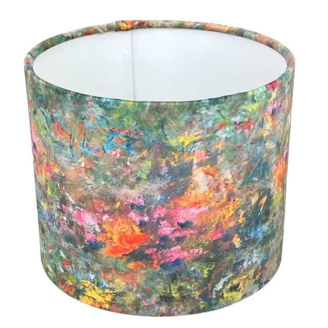 Handmade Drum Lampshade Renoir Lampshades, Bedside Lamp, Ceiling Lamp Shade, Shade, Table - image 1