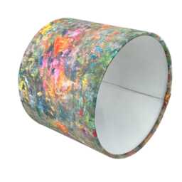 Handmade Drum Lampshade Renoir Lampshades, Bedside Lamp, Ceiling Lamp Shade, Shade, Table - thumbnail 2