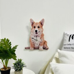Pet Memorial, Customized Wall Clock, Personalized Photo Memorial Gift For Dog Owner D??cor Loss Gift, Lovers - thumbnail 3