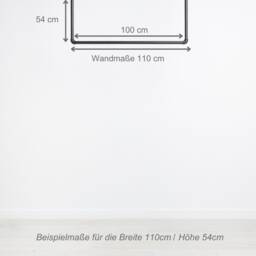 Clothes Rail Industrial Black - Ceiling-Mounted Ready To Assemble Frieda Wardrobe For The Hallway - thumbnail 2