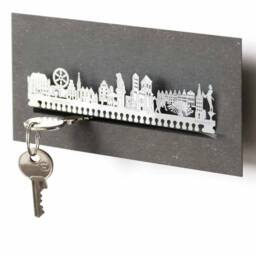 Osnabr??ck Skyline Key Rack - City Souvenir Gift, Home Decor - thumbnail 1