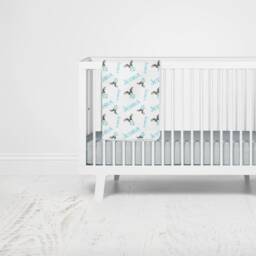 Custom Cow Calf Farm Baby Boy Blanket in Fleece, Minky, Or Sherpa. Personalized Perfect Shower Gift Light Blue Swaddle Receiving - thumbnail 2