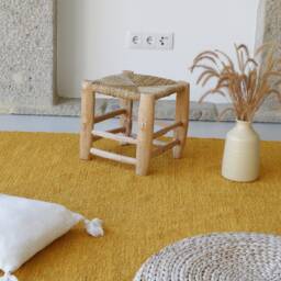 Large Mustard Yellow Rug 200x300 cm, Area Rug, Living Room Kids Nursery Bedroom Contemporary Decoration - thumbnail 4