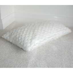 Fringe Pillow Sham Cushion Cover Bolster Soft Fringed Frayed Fabric Ivory Cream With Zip Pillowcase 12x16 12x20 16x24 20x26 Oblong Zipper - thumbnail 3