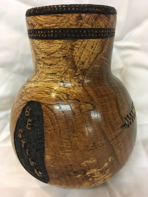 Hand-Turned Oak Bowl