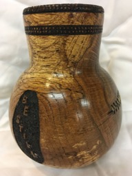 Hand-Turned Oak Bowl