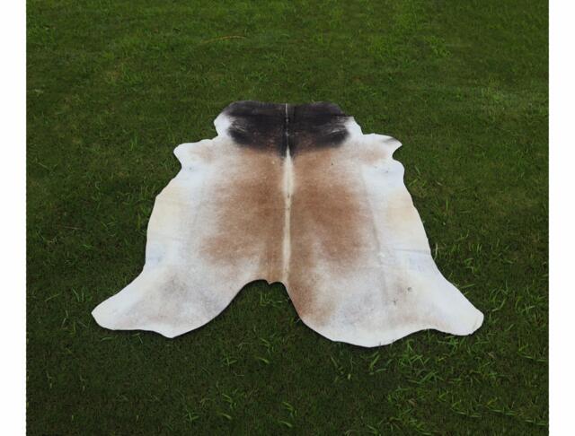 Genuine Tricolor Cowhide-Genuine Large Cow Skin Rug-Hair On Brazilian Hide Rug-Area Rug For Living Room-Ideal Gift Rustic Home Decor - image 1