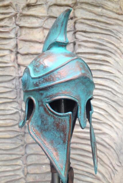 Spartan Helmet Replica Greek Armor, Movie Prop, Cosplay Mask - image 1