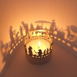 Gourmet Shadow Play Candle Attachment Culinary Silhouette Gift - thumbnail 2