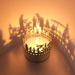 Gourmet Shadow Play Candle Attachment Culinary Silhouette Gift - thumbnail 3
