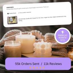 No Words Just Hugs Candle, Bereavement Gift, Vegan Soy Wax, Highly Scented & Long Lasting - thumbnail 4