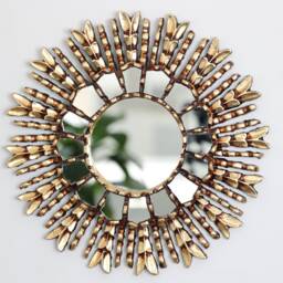 "Peruvian Mirrors ""Leaves 35cm" - thumbnail 1