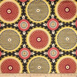 "Pair 25"" Or 50"" Wide Waverly Bohemian Swirl Rod Panels Drapes Curtains 25x24"" 25x63 50x84 50x96 50x108" - thumbnail 2