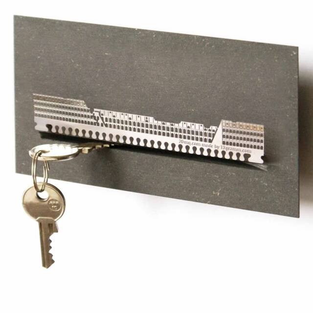 Colosseum Key Rack - Rome Souvenir, Travel Gift - image 1