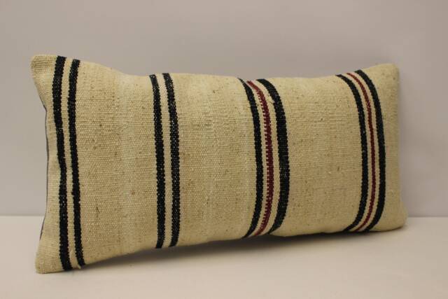 Pillow Covers Home Decor Decorative Cover, Designer 12x24 in Boho Lumbar Pillow, 4Oaf-683 - image 1