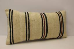 Pillow Covers Home Decor Decorative Cover, Designer 12x24 in Boho Lumbar Pillow, 4Oaf-683 - thumbnail 1